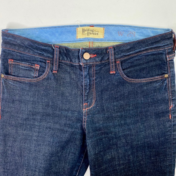 Anthropologie Holding Horses Straight Leg Jeans 29 - Picture 3 of 8